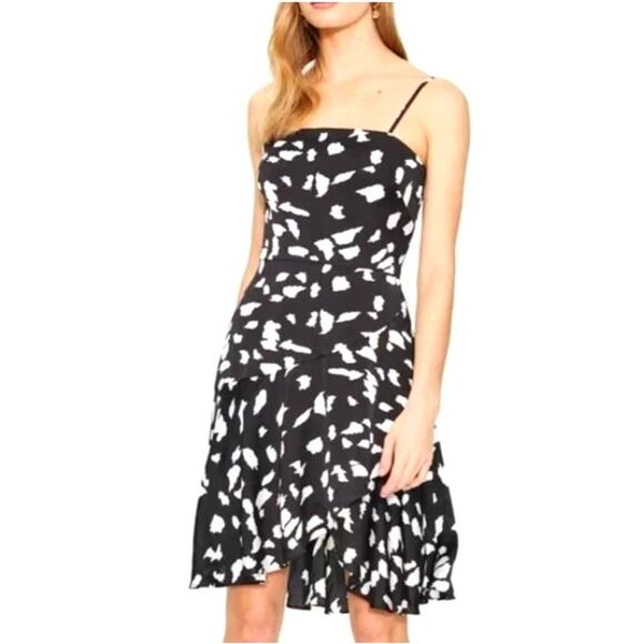 Cooper St. Wildcat Black & White Print Sleeveless Mini Dress, Size 12 - Picture 13 of 14